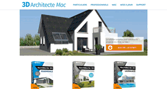 Desktop Screenshot of 3d-architecte.com
